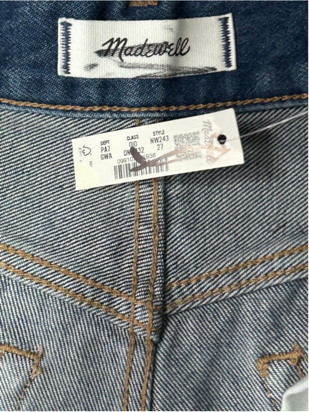 NWT Madewell The Balloon Jean size 27 retails $148 sold out on retail site - Picture 6 of 8